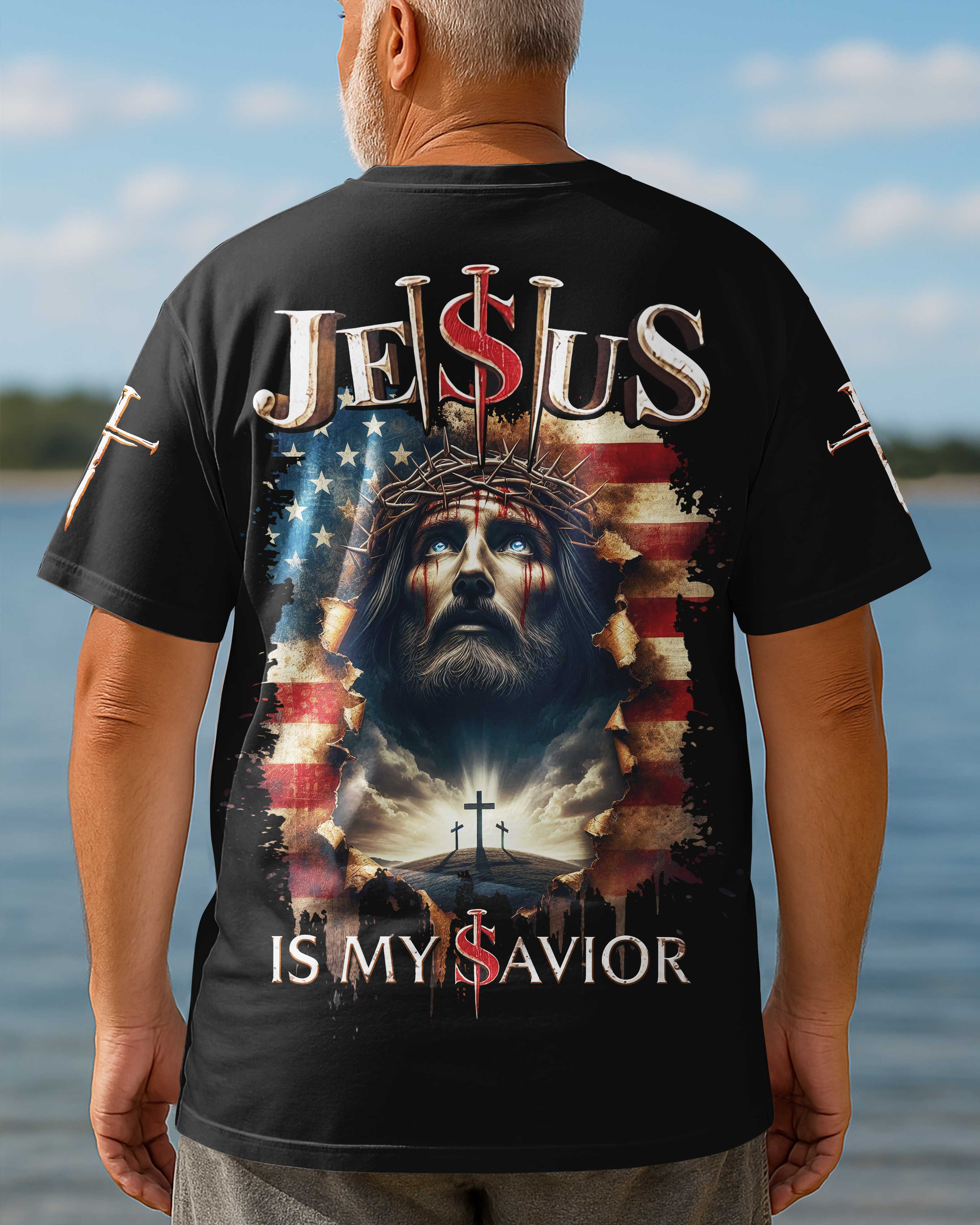Jesus Is My Savior All Over Print T-Shirt