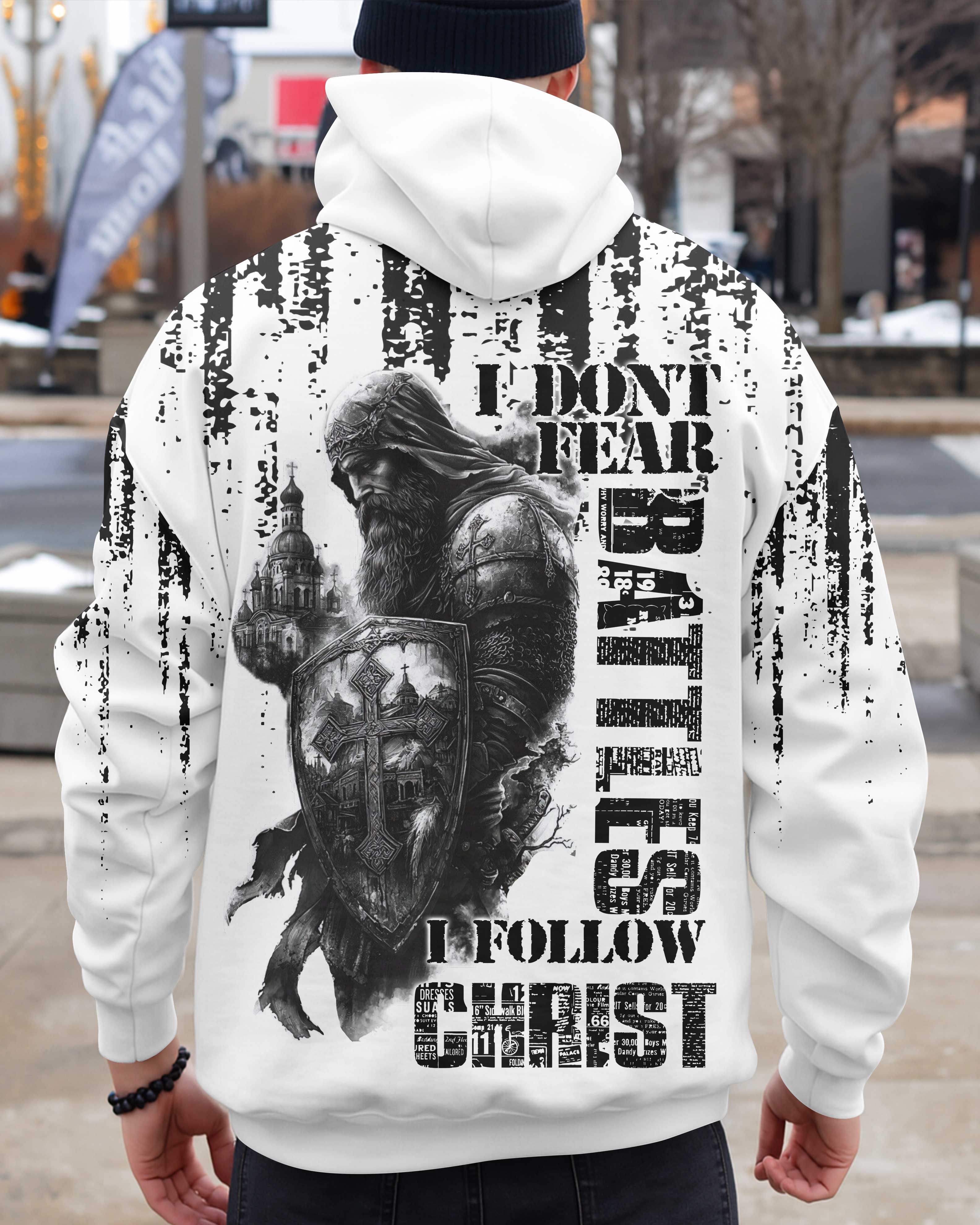 I Don't Fear Battles I Follow Christ Shirt