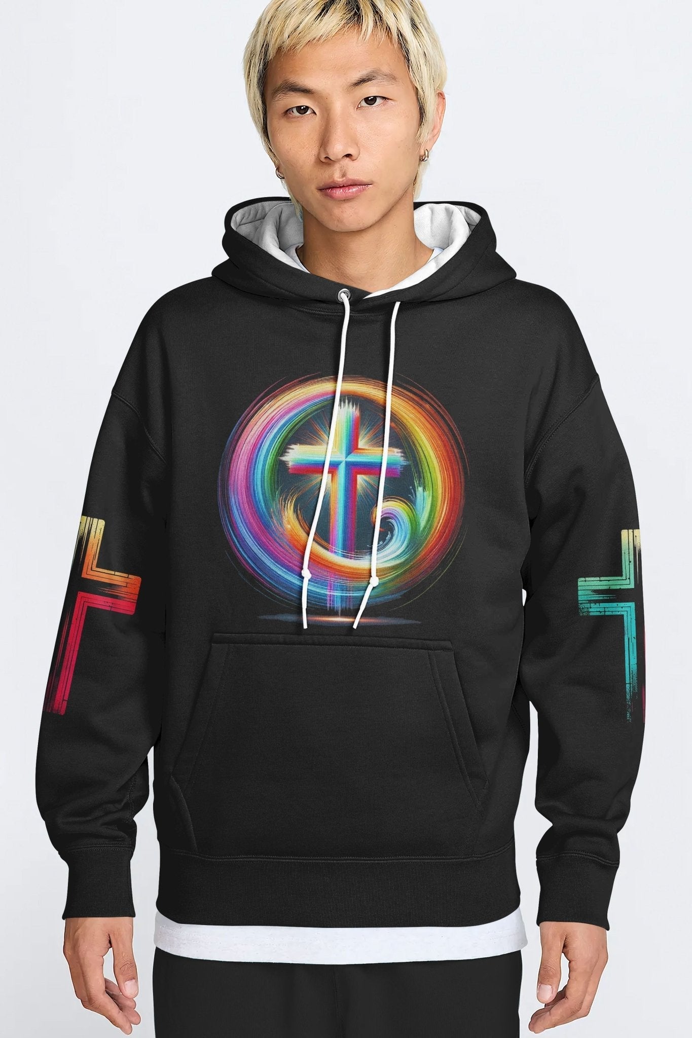 Rooted In Christ Jesus Is Light All Over Print Hoodie