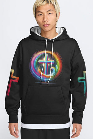 Rooted In Christ Jesus Is Light All Over Print Hoodie