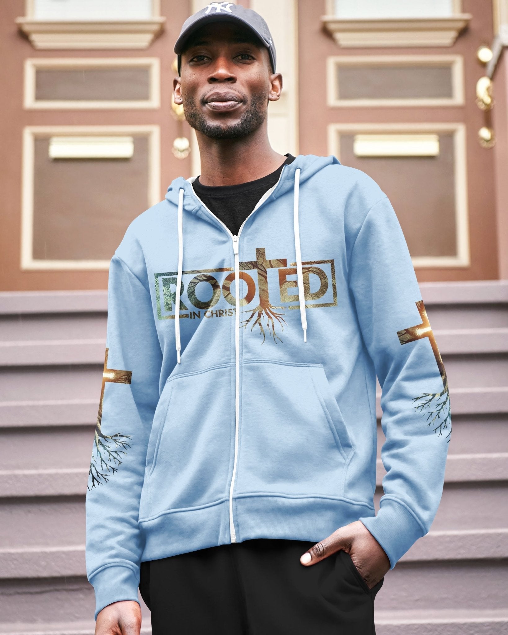 Woman Of Faith Rooted In Christ All Over Print Zip Hoodie