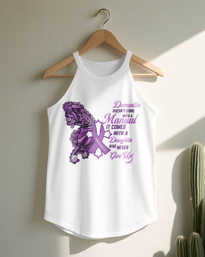 Dementia Doesn't Come With A Manual Rocker Tank Top