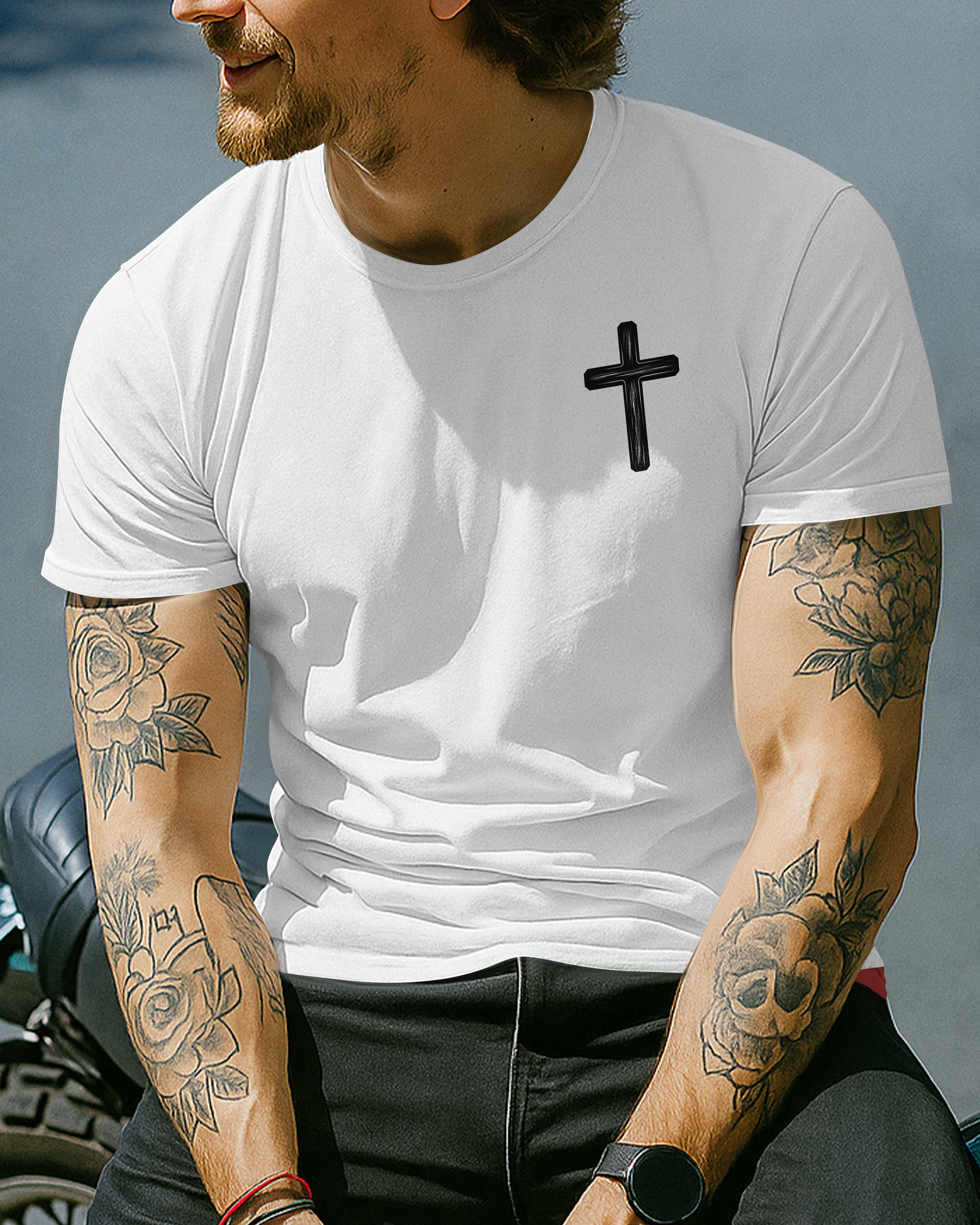 Blessed Are The Bikers Who Ride In His Name T-Shirt