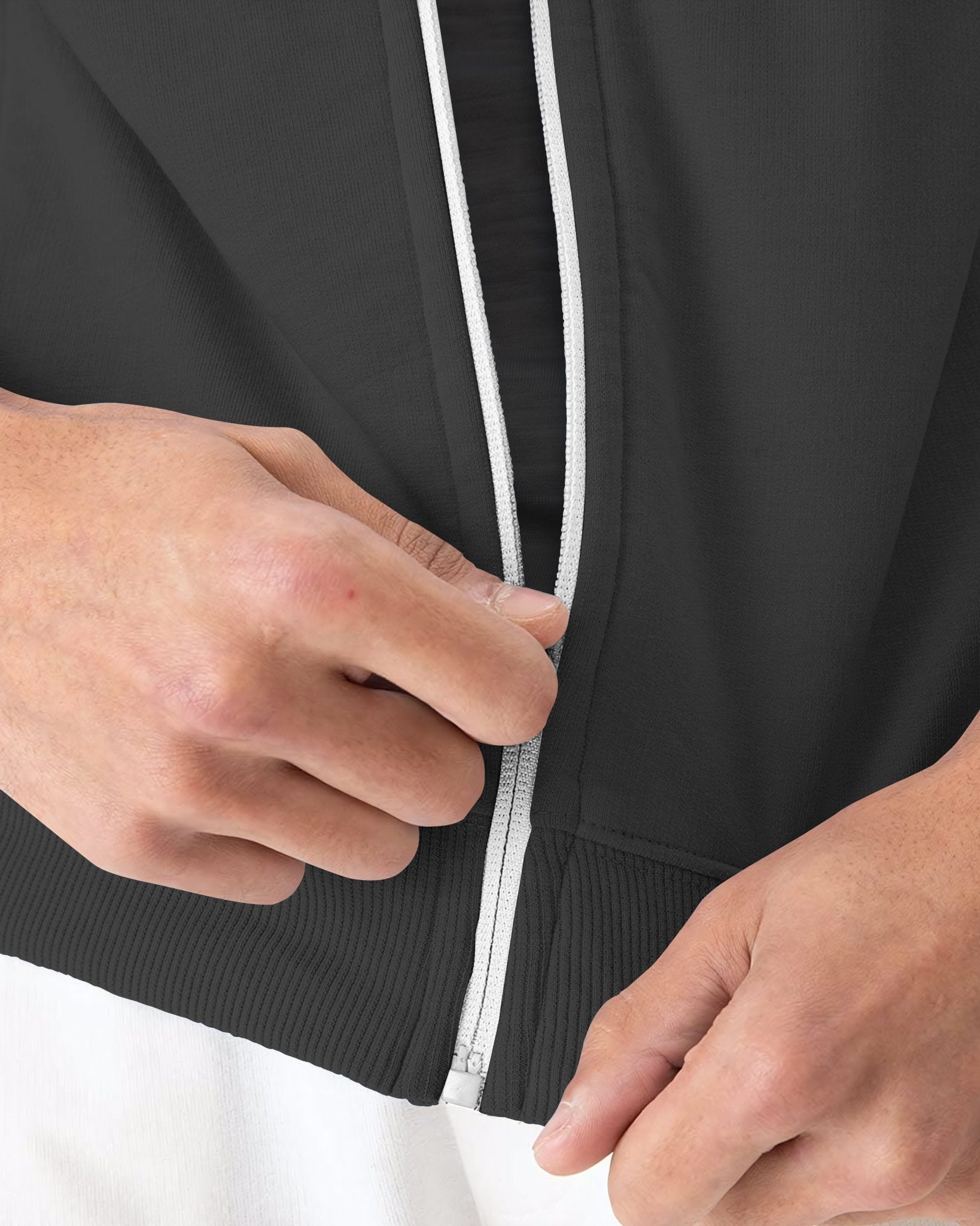 Baptized In Fire All Over Print Zip Hoodie