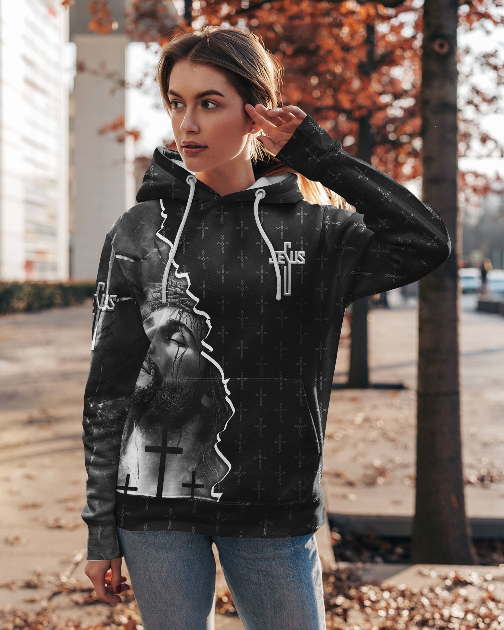 Love Has Conquered The Grave All Over Print Hoodie