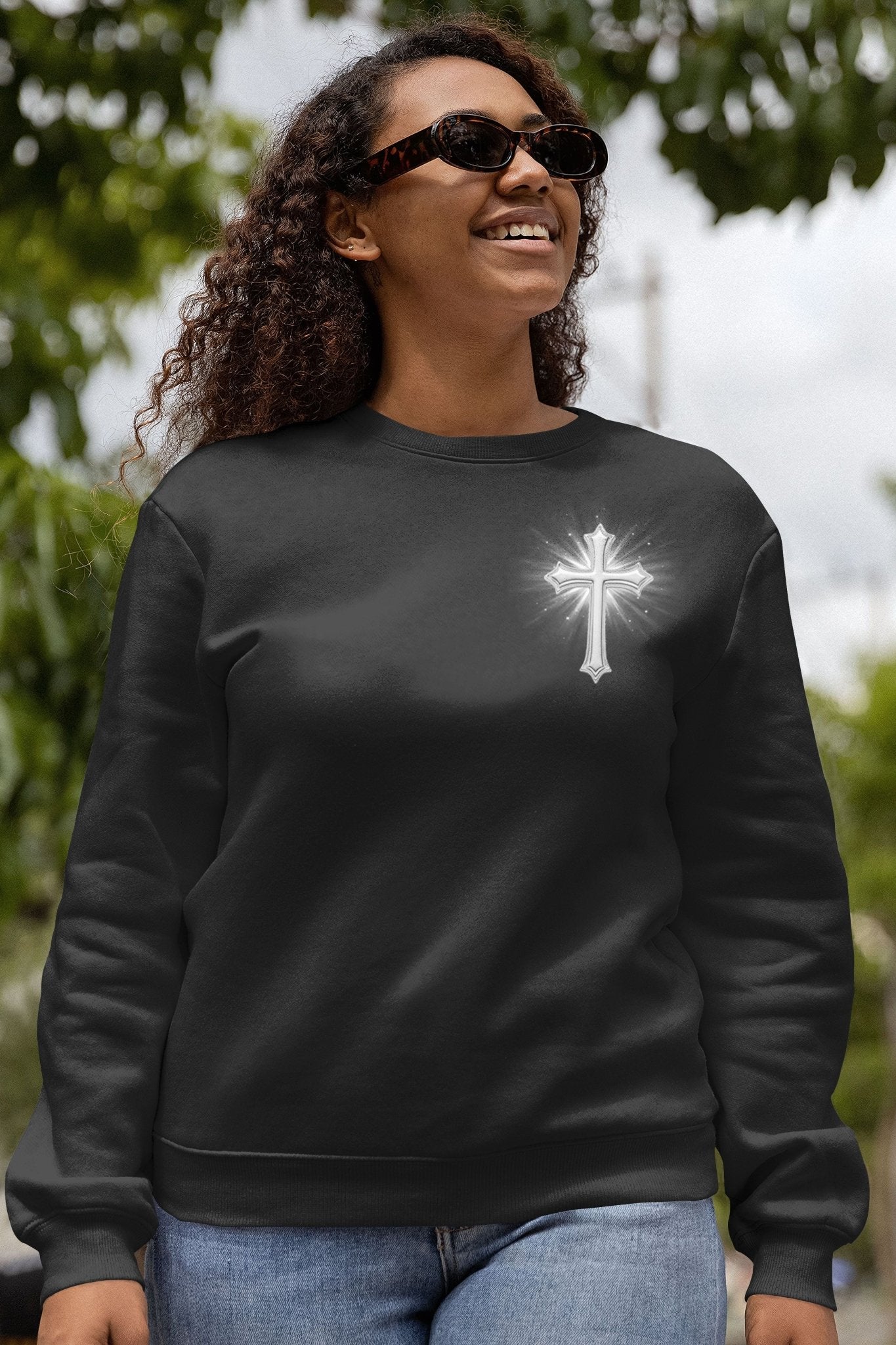 The Way The Truth And The Life All Over Print Sweater