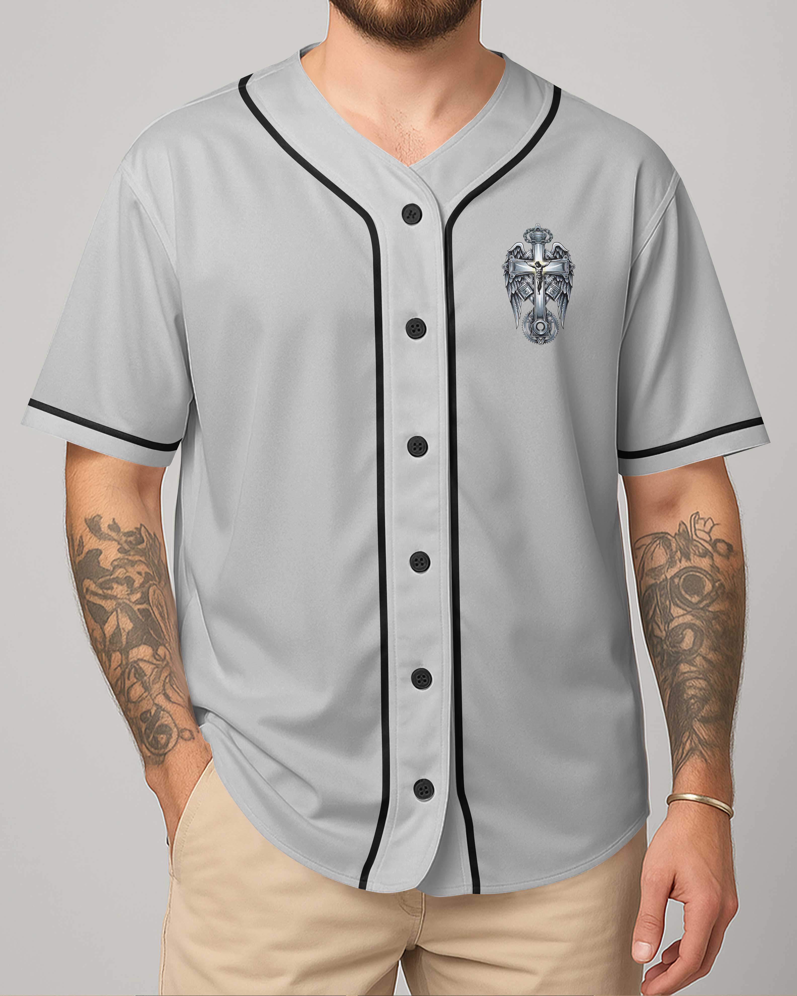 I Am A Simple Man I Like Motorcycles And Believe In Jesus Jersey