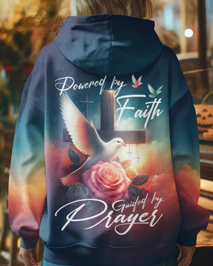 Powered By Faith Guided By Prayer Shirt