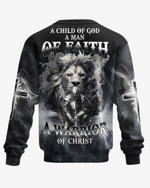 A Child Of God A Man Of Faith All Over Print Sweater