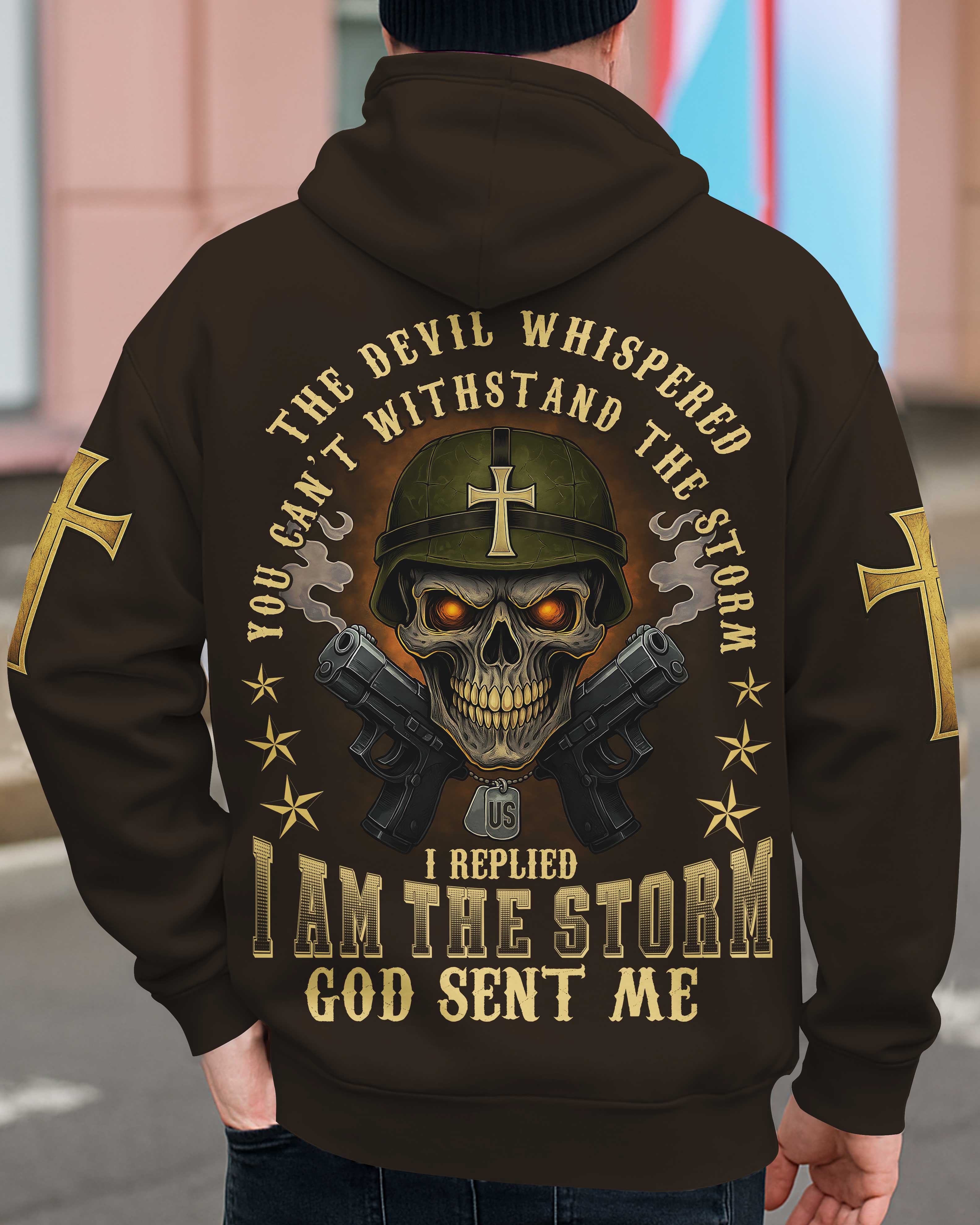 The Devil Whispered You Can't Withstand The Storm Shirt