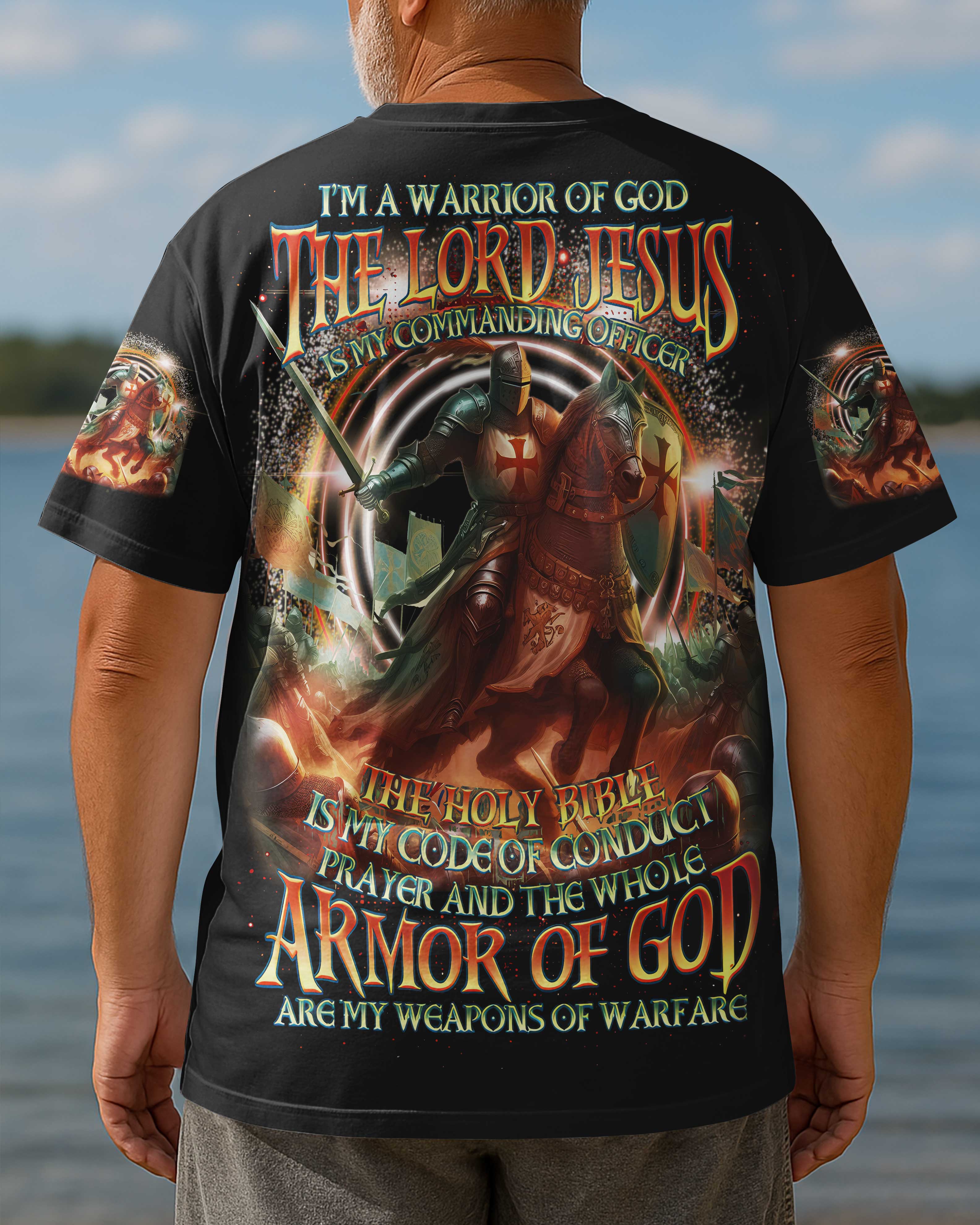 I'm A Warrior Of God All Over Print T-Shirt