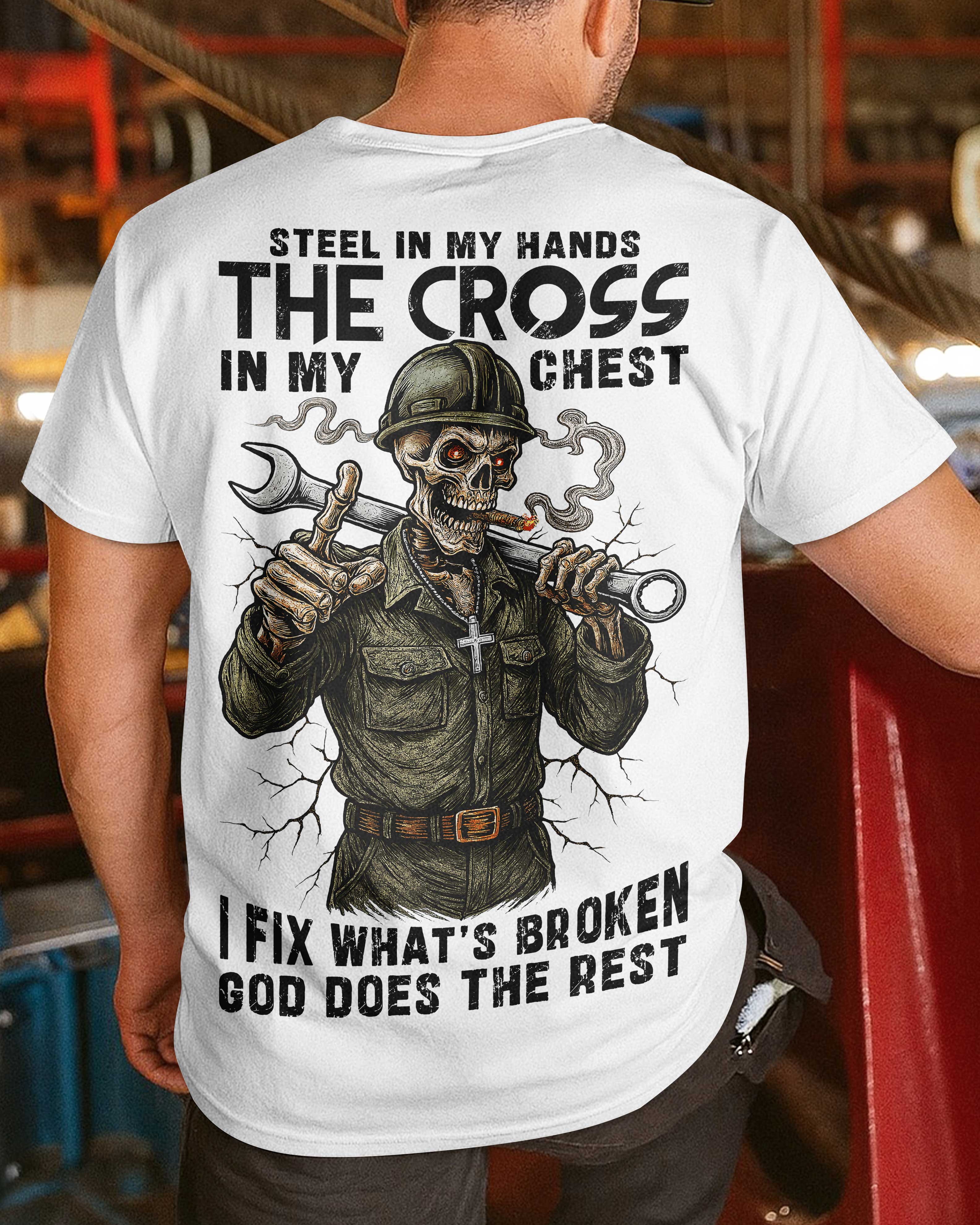Steel In My Hands All Over Print T-Shirt