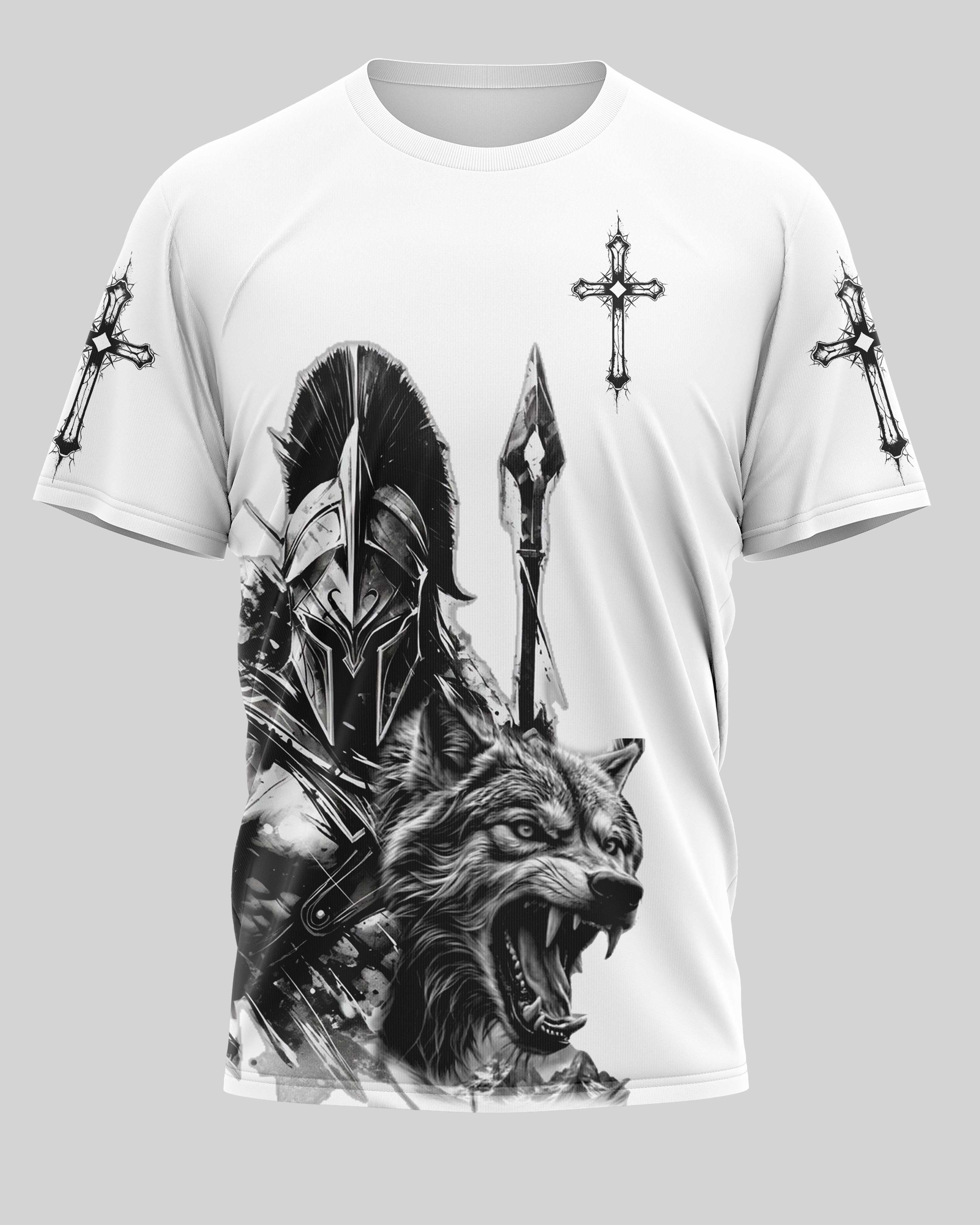 God's Warrior Does Not Fear The Wolves He Was Sent To Fight Them Shirt
