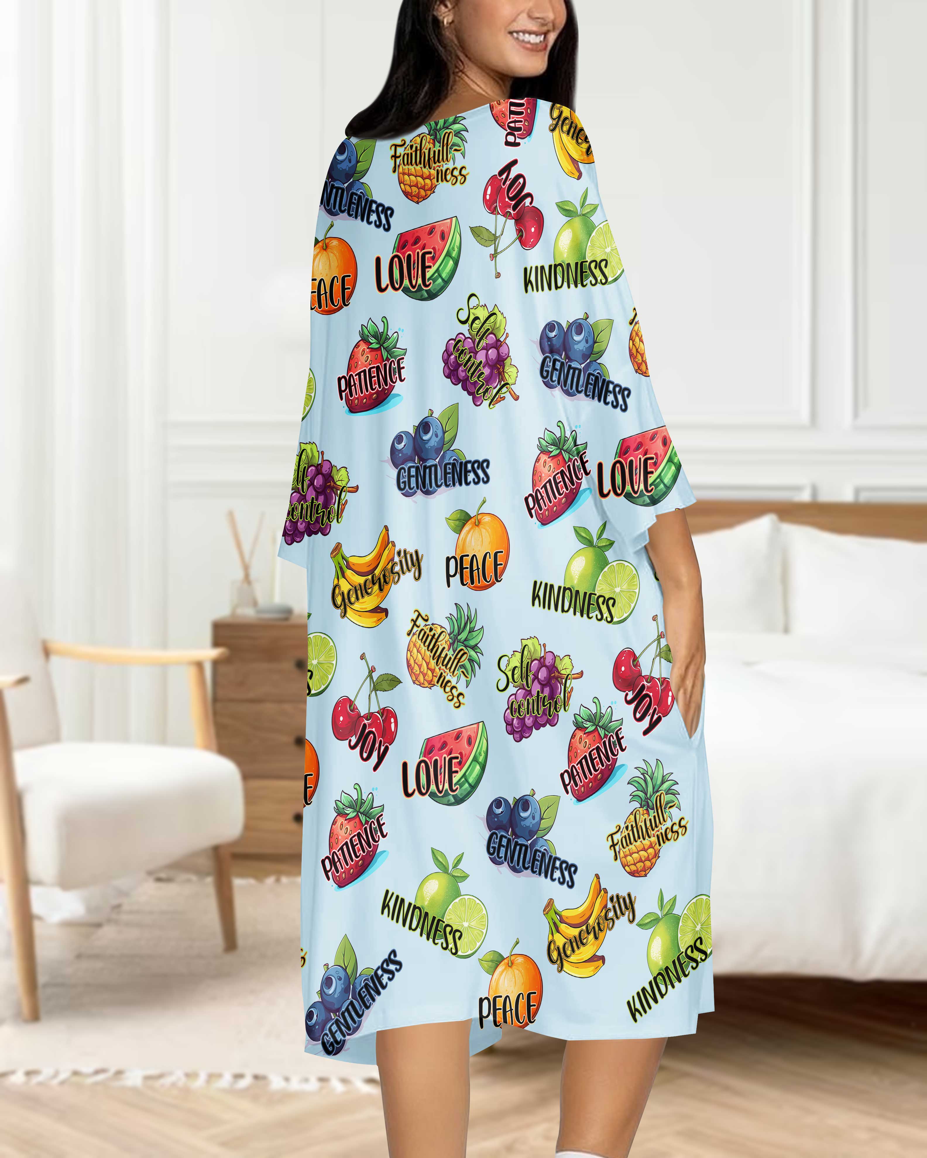 Fruits Of The Spirit All Over Print Sleep Tee