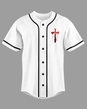 By His Stripes All Over Print Jersey