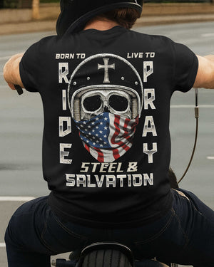 Born To Ride All Over Print T-Shirt