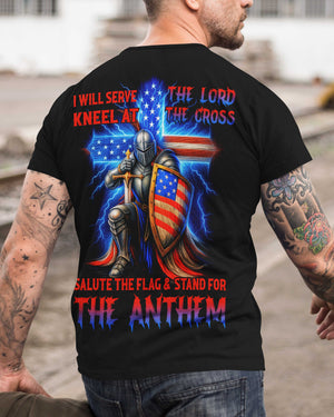 I Will Serve The Lord All Over Print T-Shirt