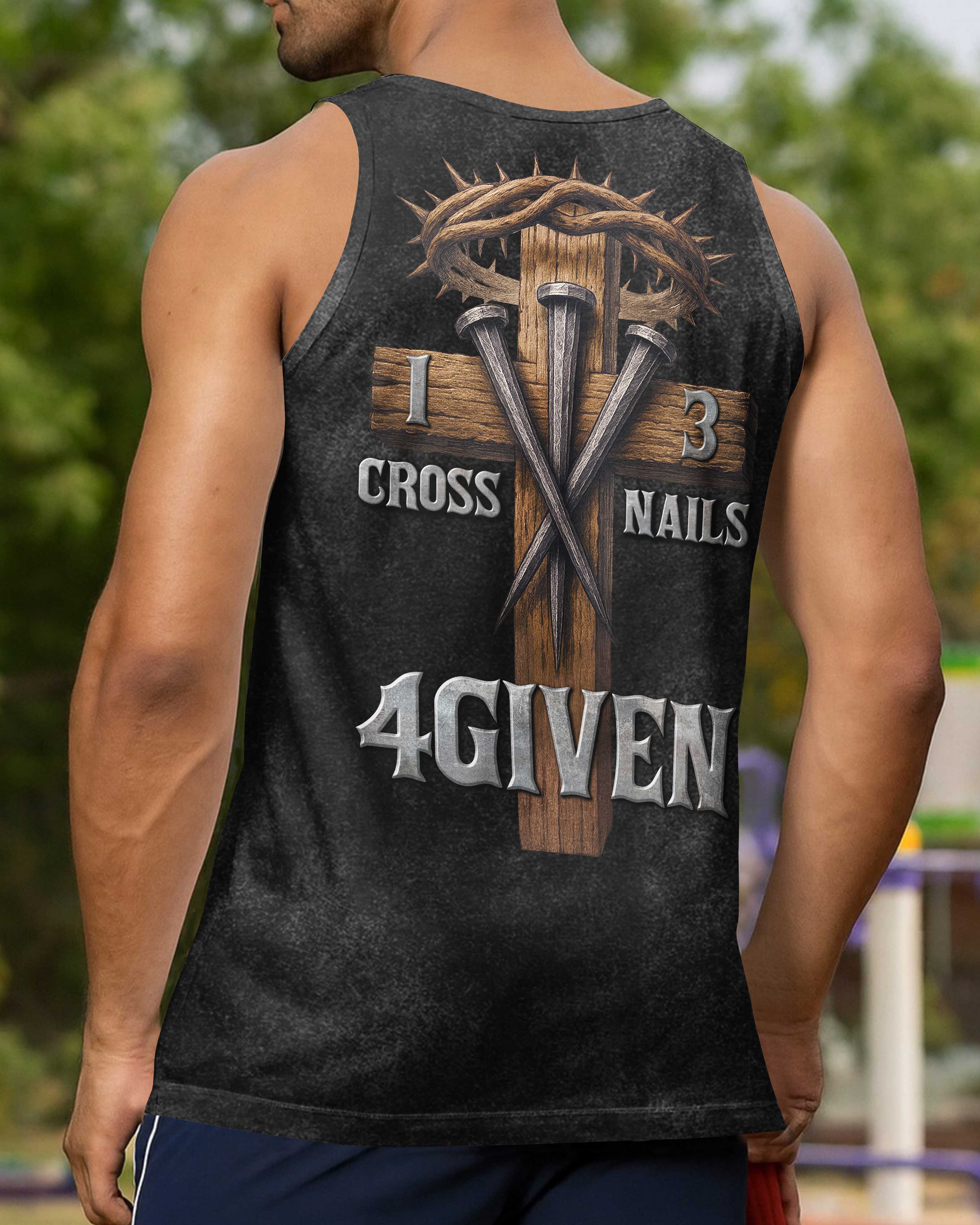 One Cross Three Nails Forgiven Shirts
