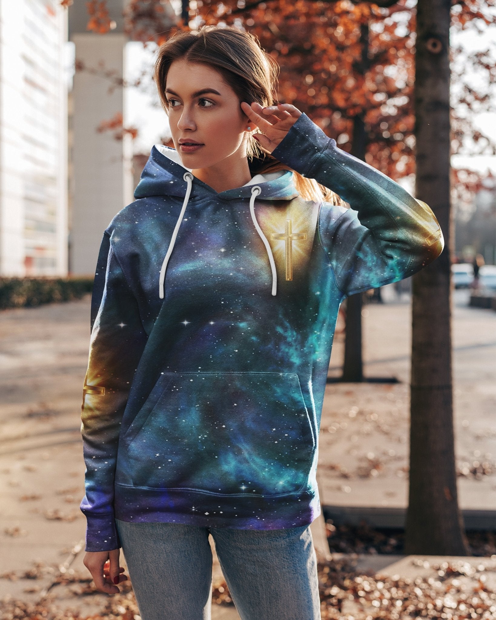 Whoever Drinks The Water I Give Them Will Never Thirst All Over Print Hoodie