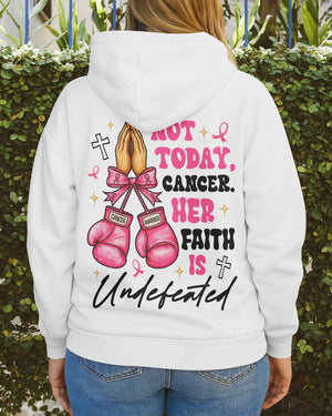 Not Today Cancer Hoodie