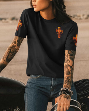 Biker Soul Angel Wings All Over Print T-Shirt