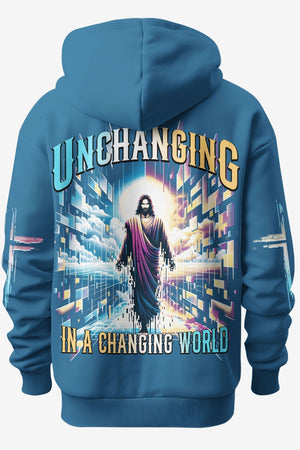 Unchanging In A Changing World All Over Print Hoodie