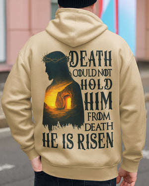 Death Could Not Hold Him From Death He Is Risen Shirt
