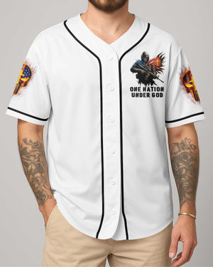 Wearing The Flag Guided By The Cross Jersey