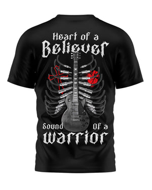 Heart Of A Believer Sound Of A Warrior Shirt