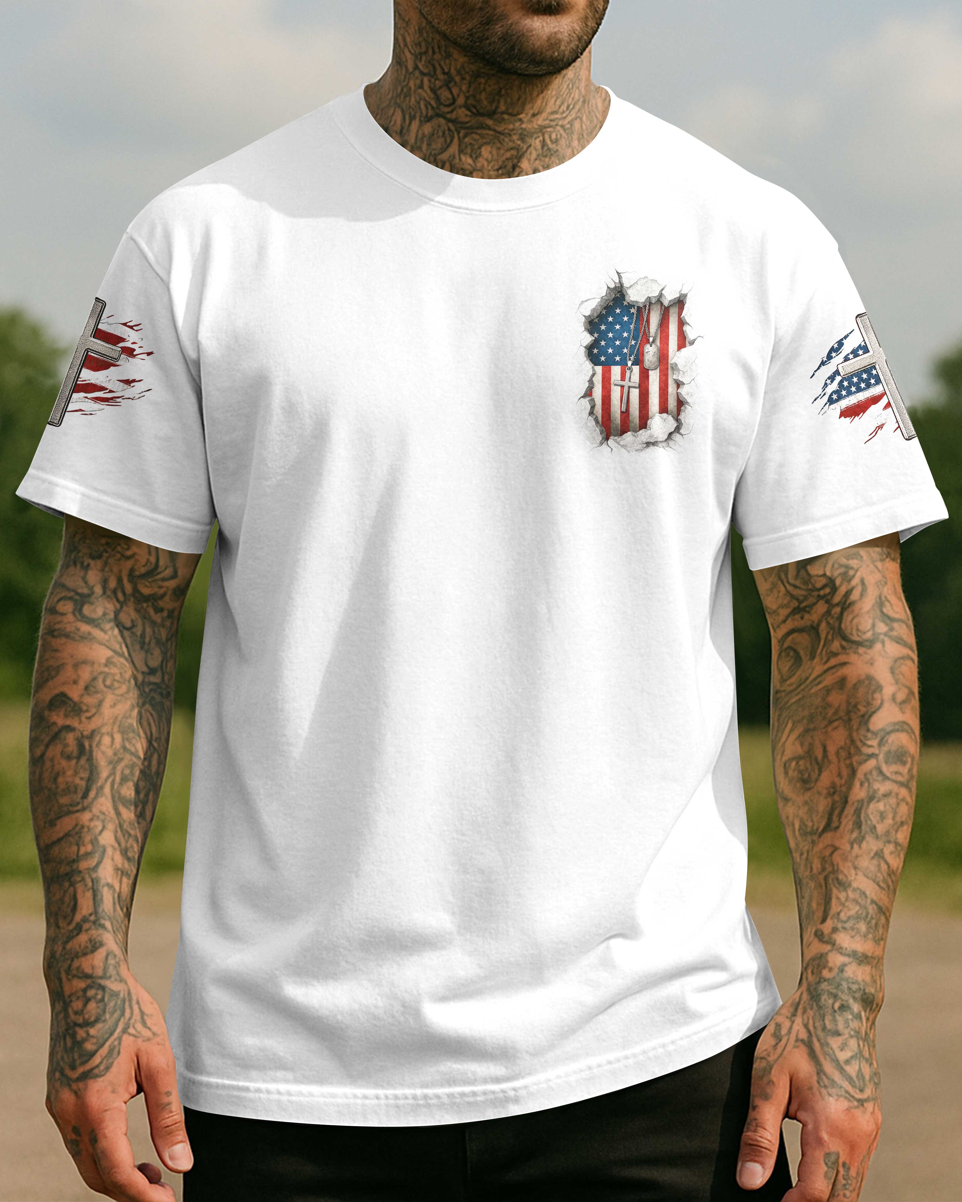 I'm A Warrior All Over Print T-Shirt