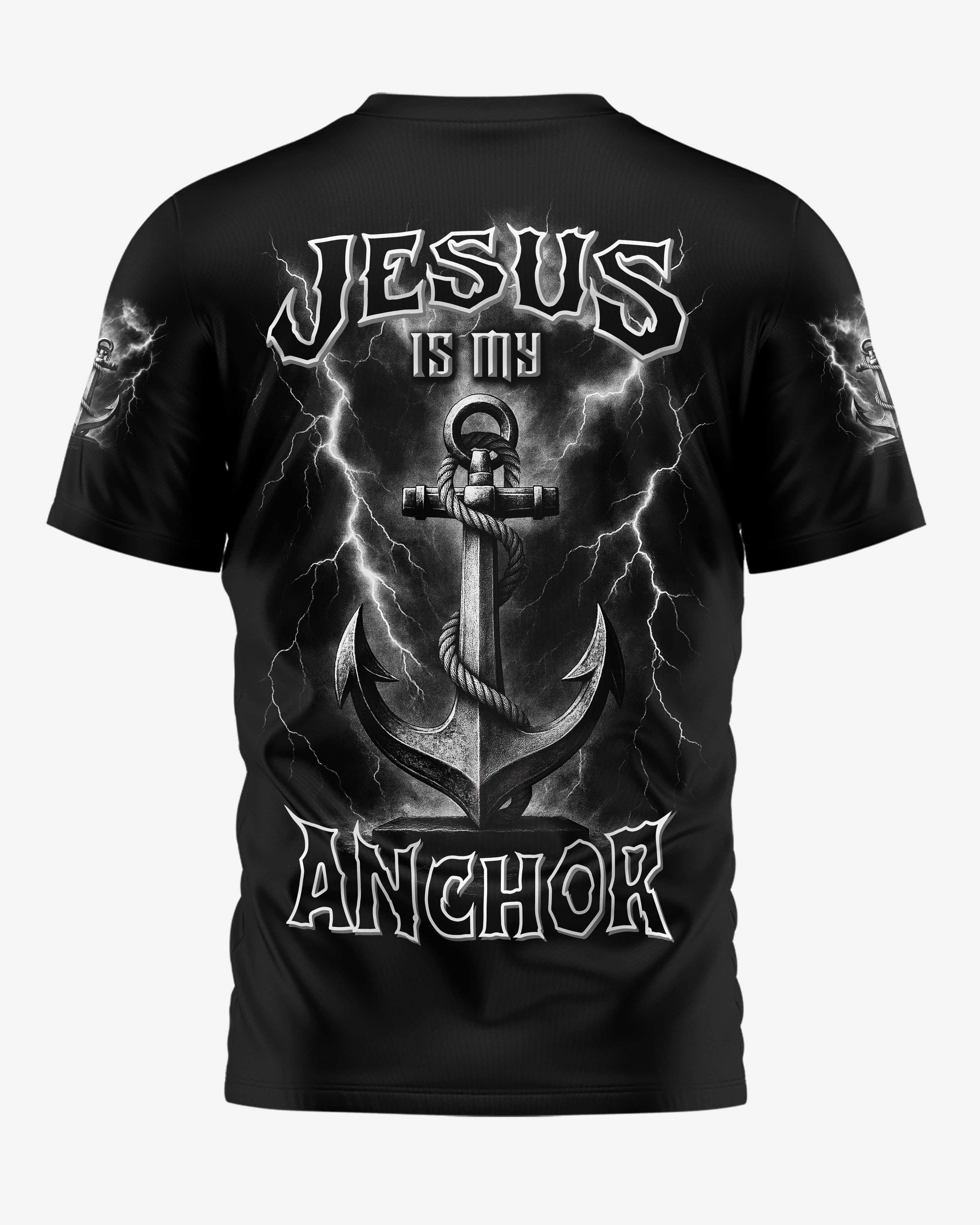 Jesus Is My Anchor All Over Print T-Shirt
