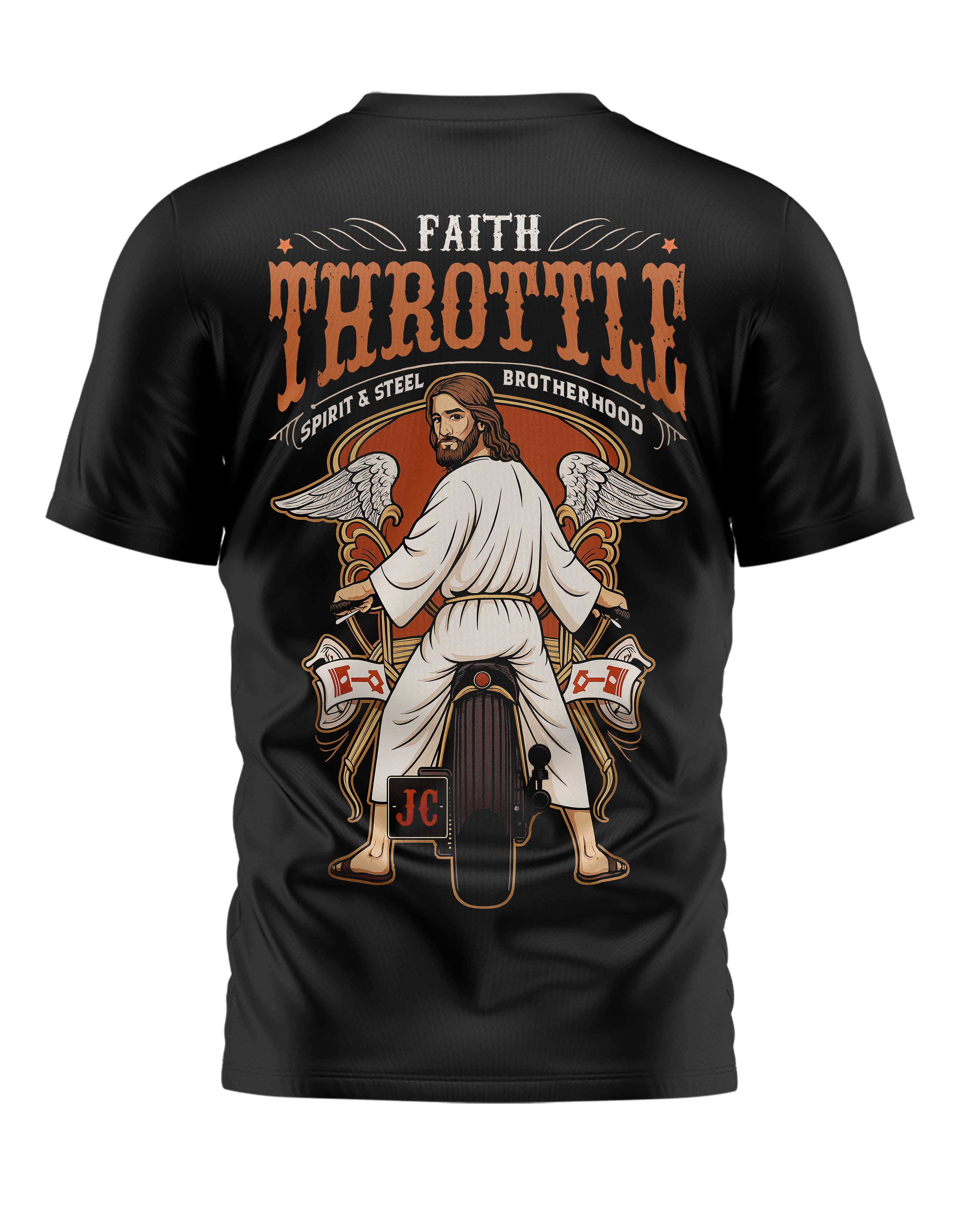 Faith Throttle All Over Print T-Shirt