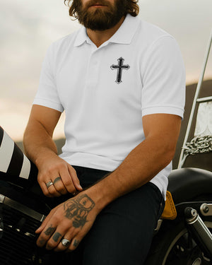 This Ain't Just Chrome And Steel All Over Print Polo