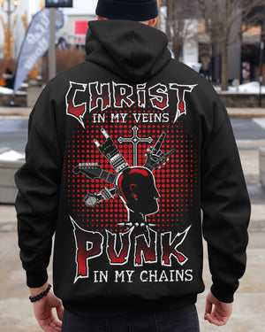 Christ In My Veins Punk In My Chains Shirt