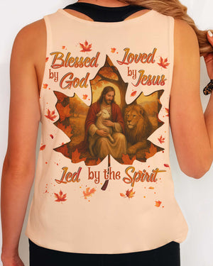 Blessed By God Loved By Jesus Led By The Spirit Shirts