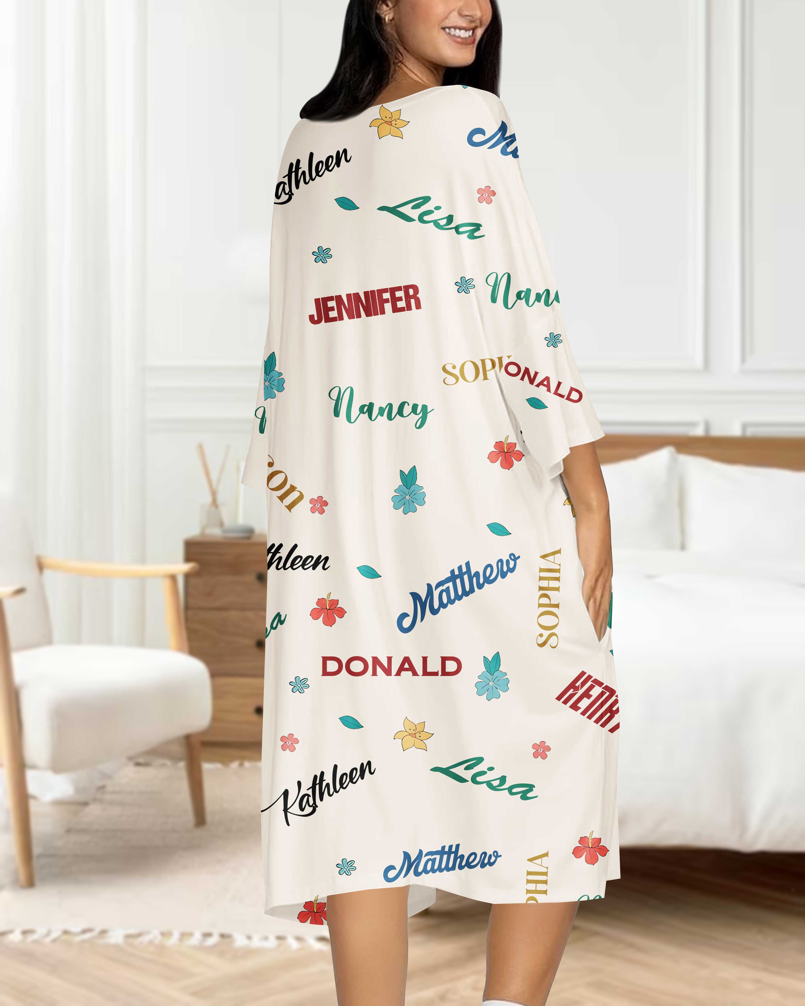 Blessed To Be Called Grandma All Over Print Sleep Tee