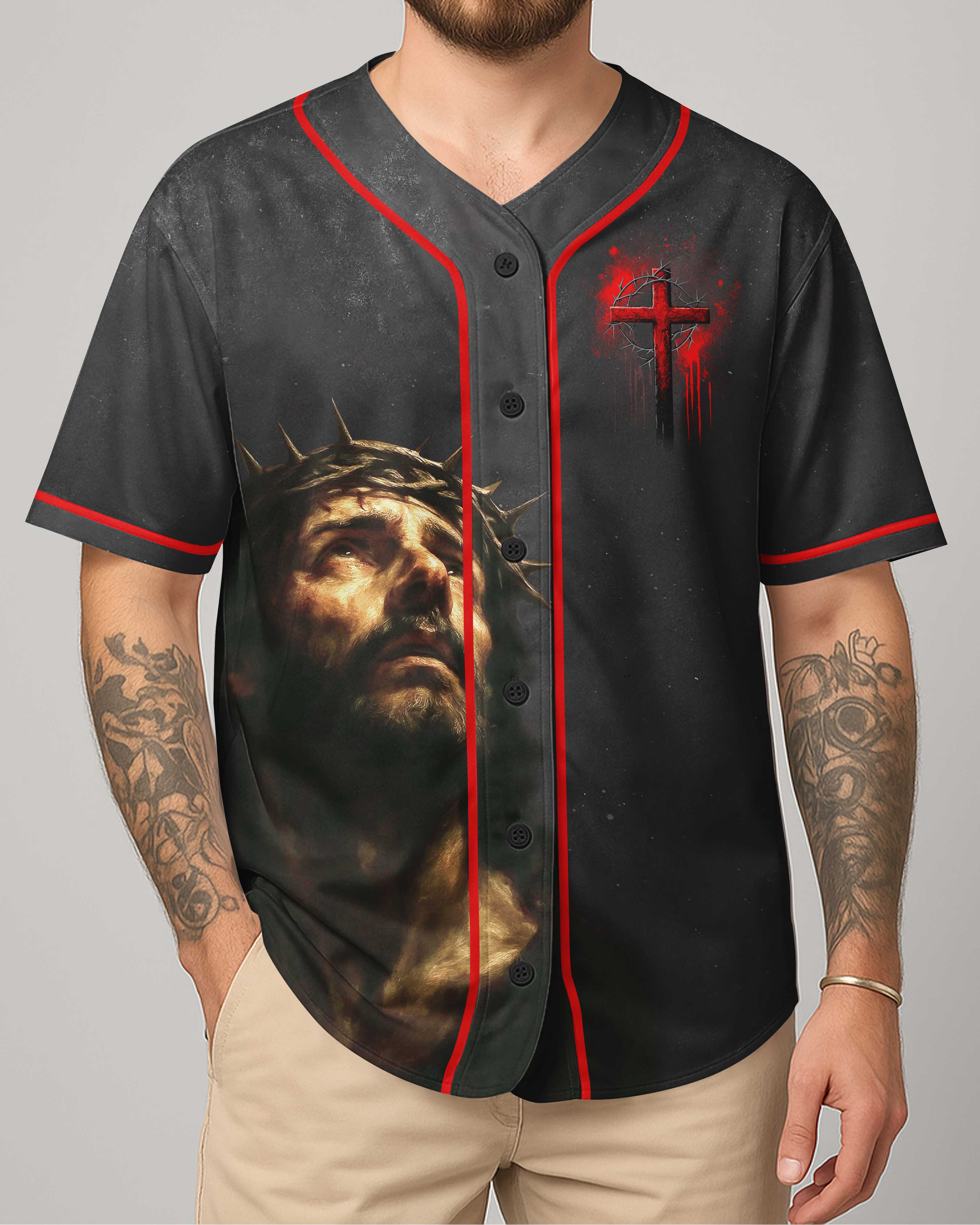 He Died For Me All Over Print Jersey