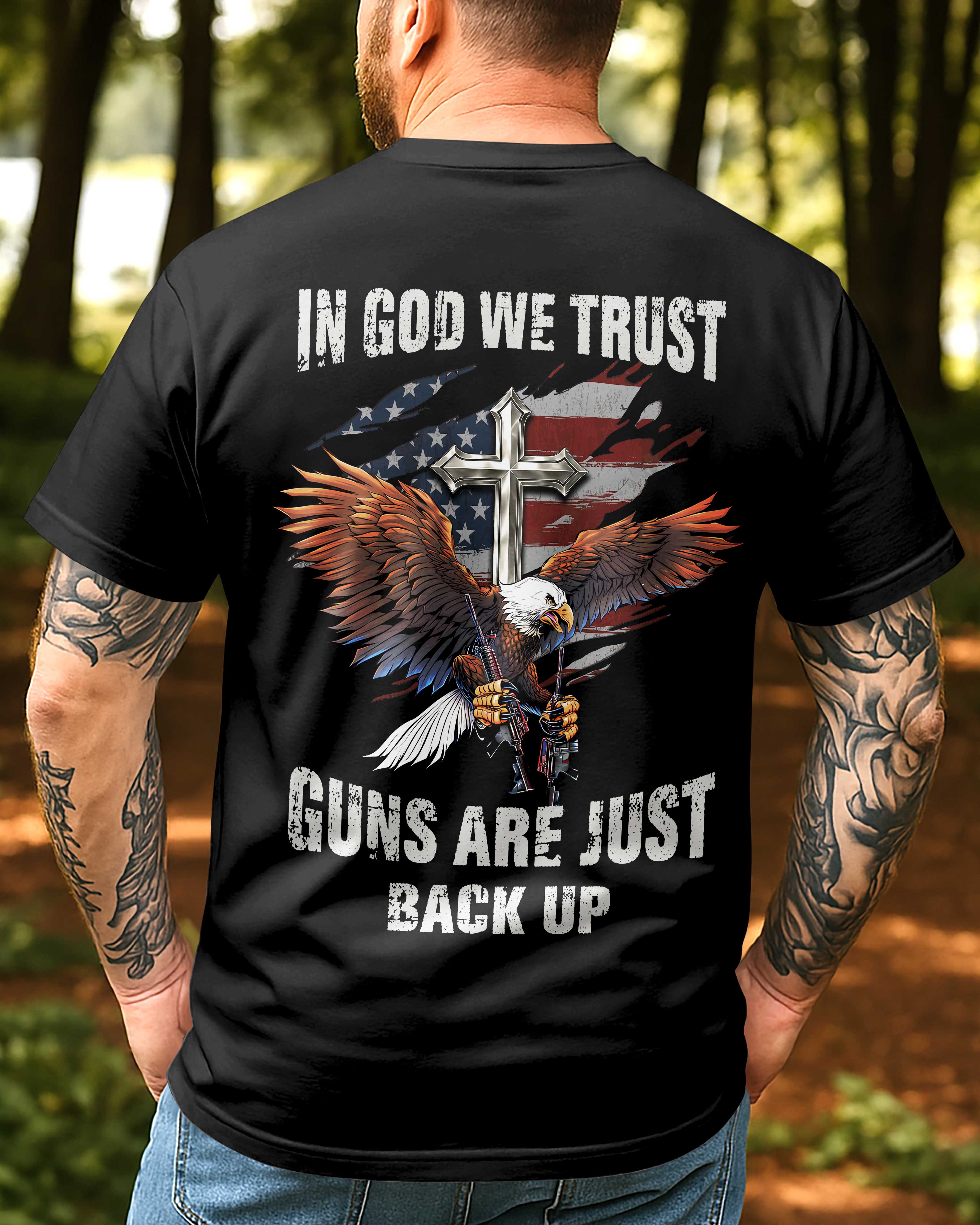 In God We Trust All Over Print T-Shirt