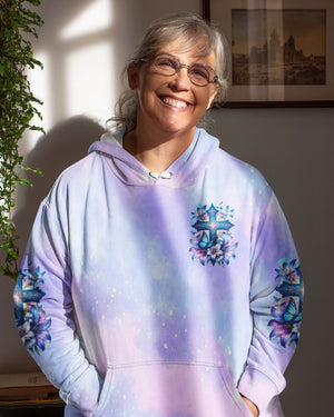 God And The Power Of Prayer All Over Print Hoodie