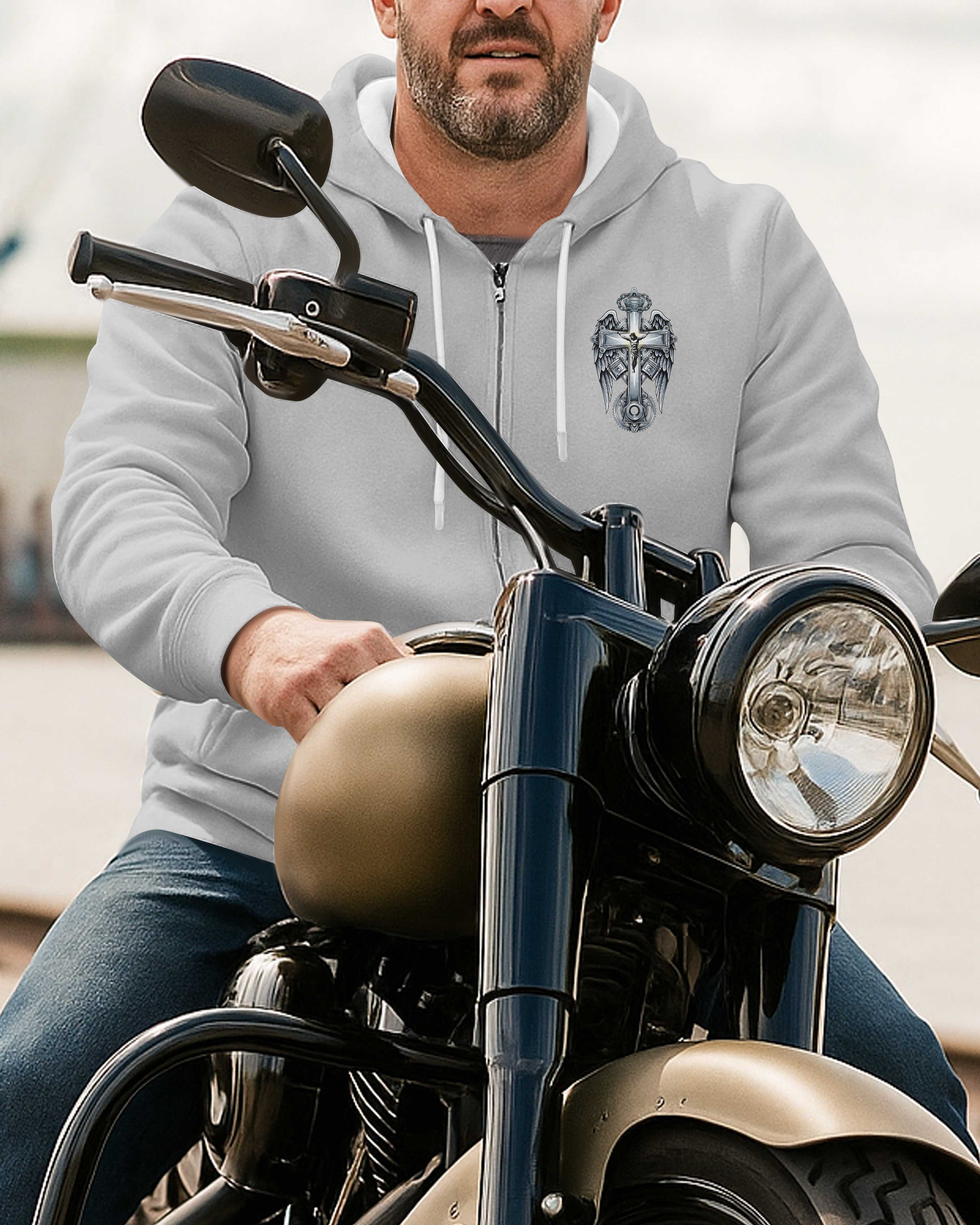 I Am A Simple Man Zip Hoodie