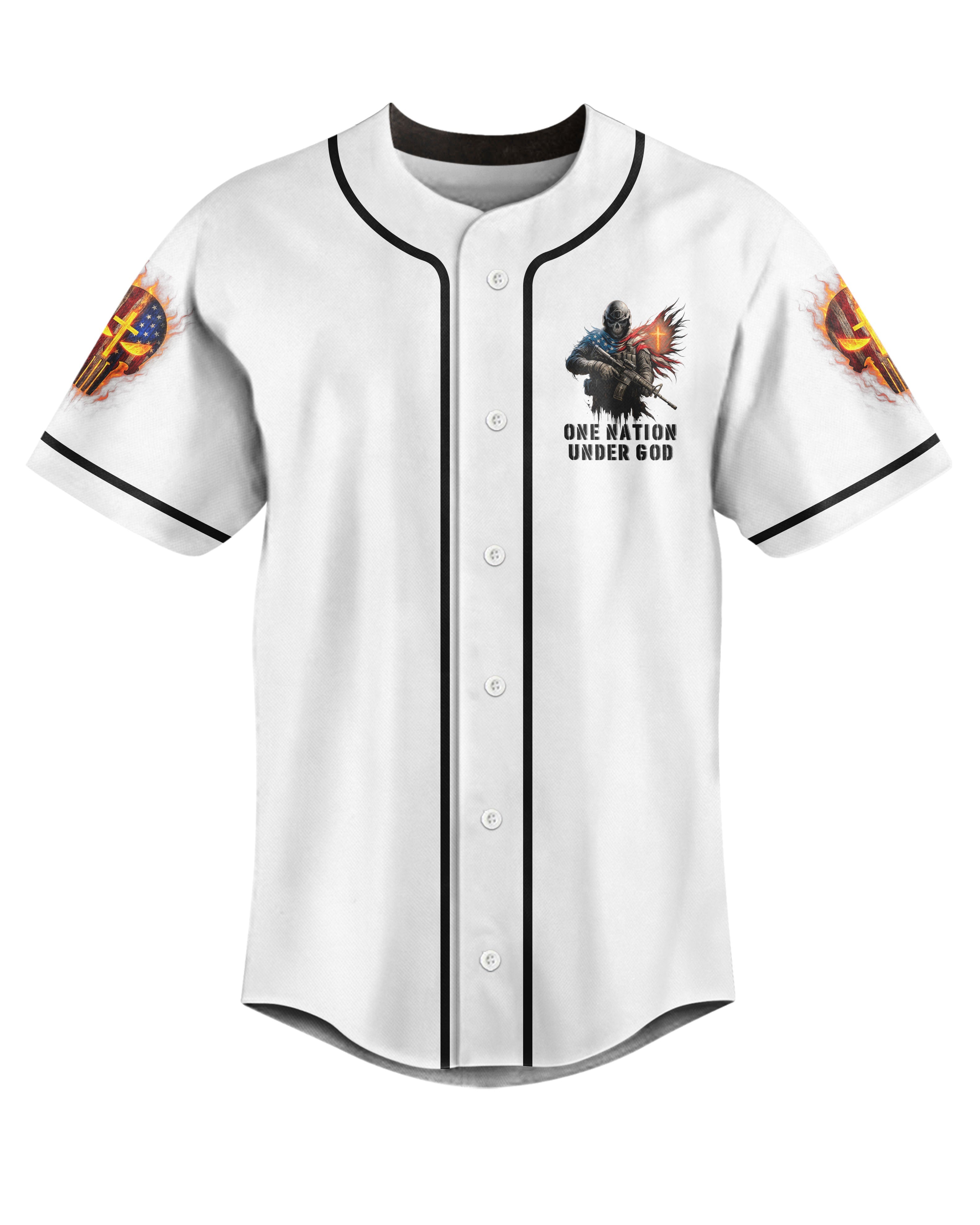 Wearing The Flag Guided By The Cross Jersey