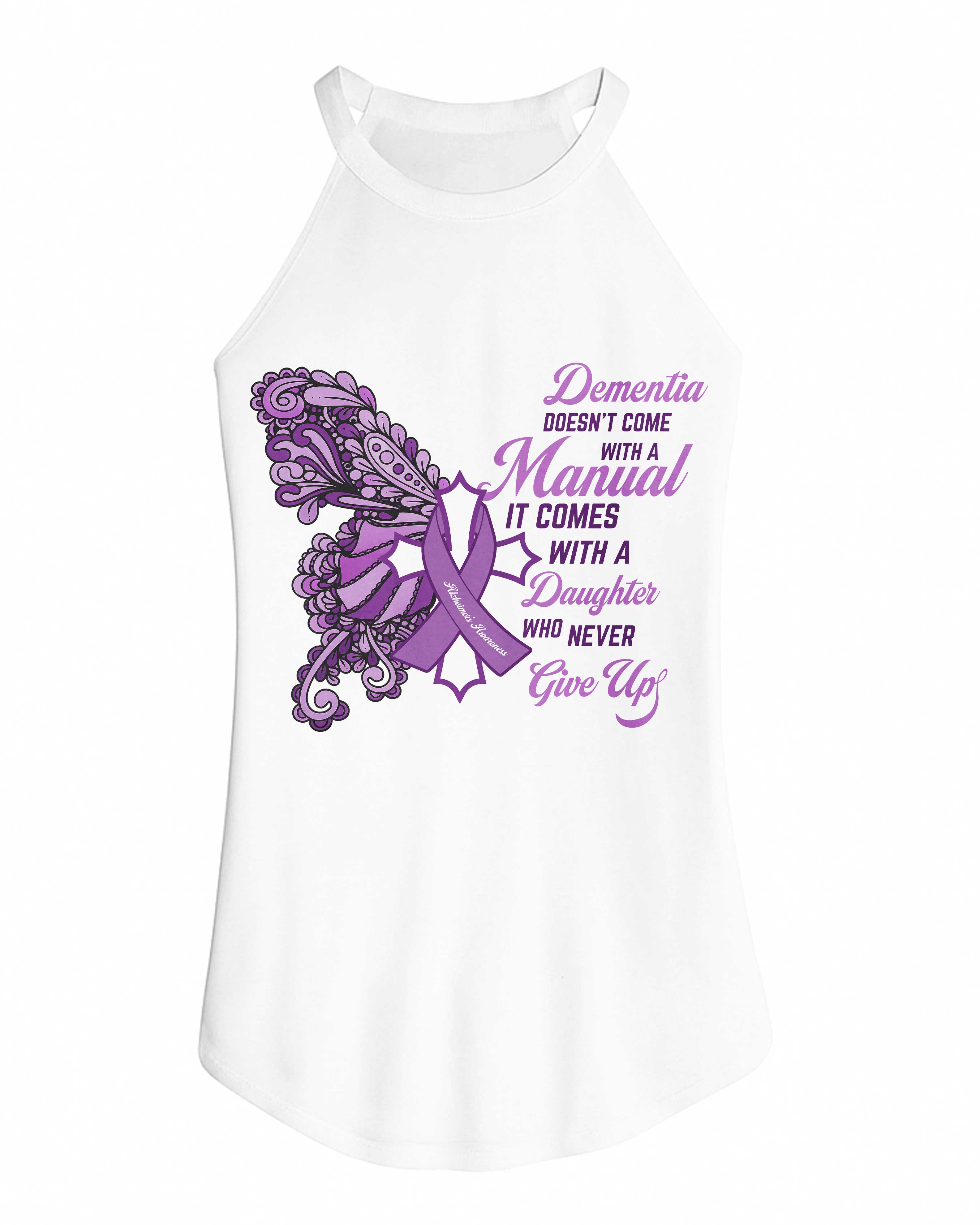 Dementia Doesn't Come With A Manual Rocker Tank Top