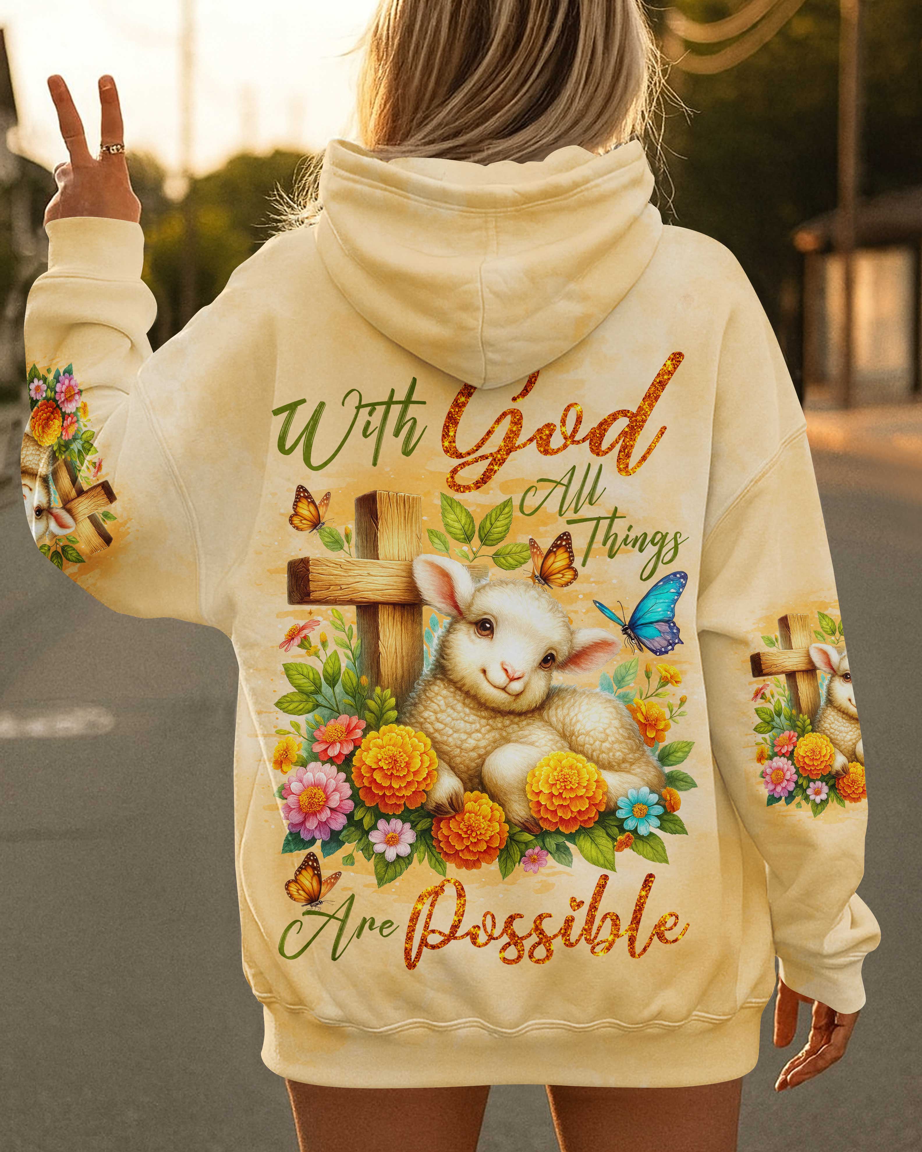 With God All Things Are Possible Shirt