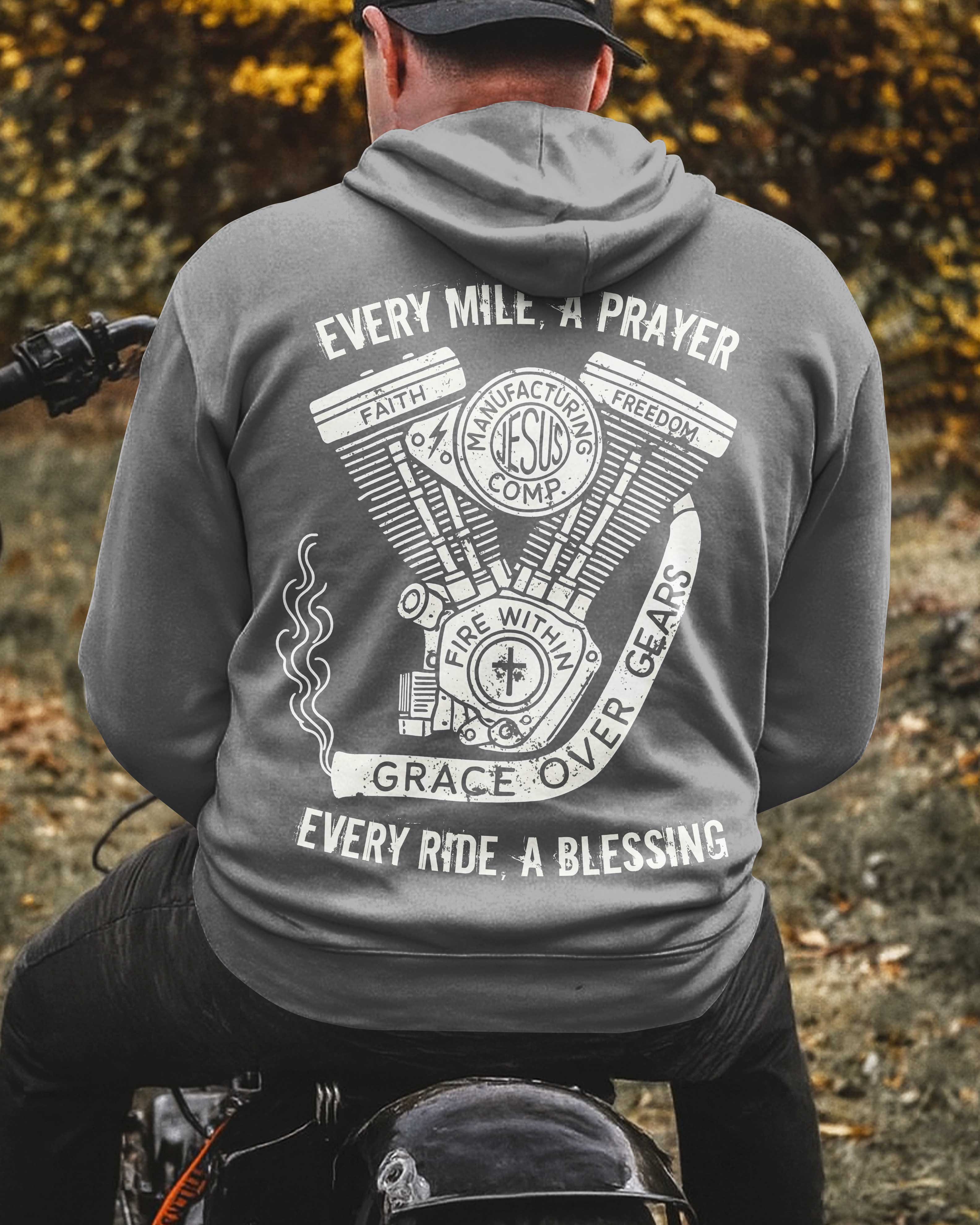 Every Mile A Prayer All Over Print Hoodie