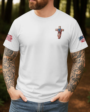 Stand For The Flag Kneel For The Cross T-Shirt