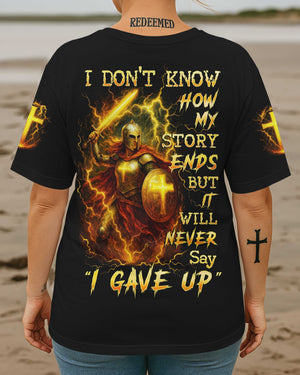 I Don't Know How My Story Ends All Over Print T-Shirt