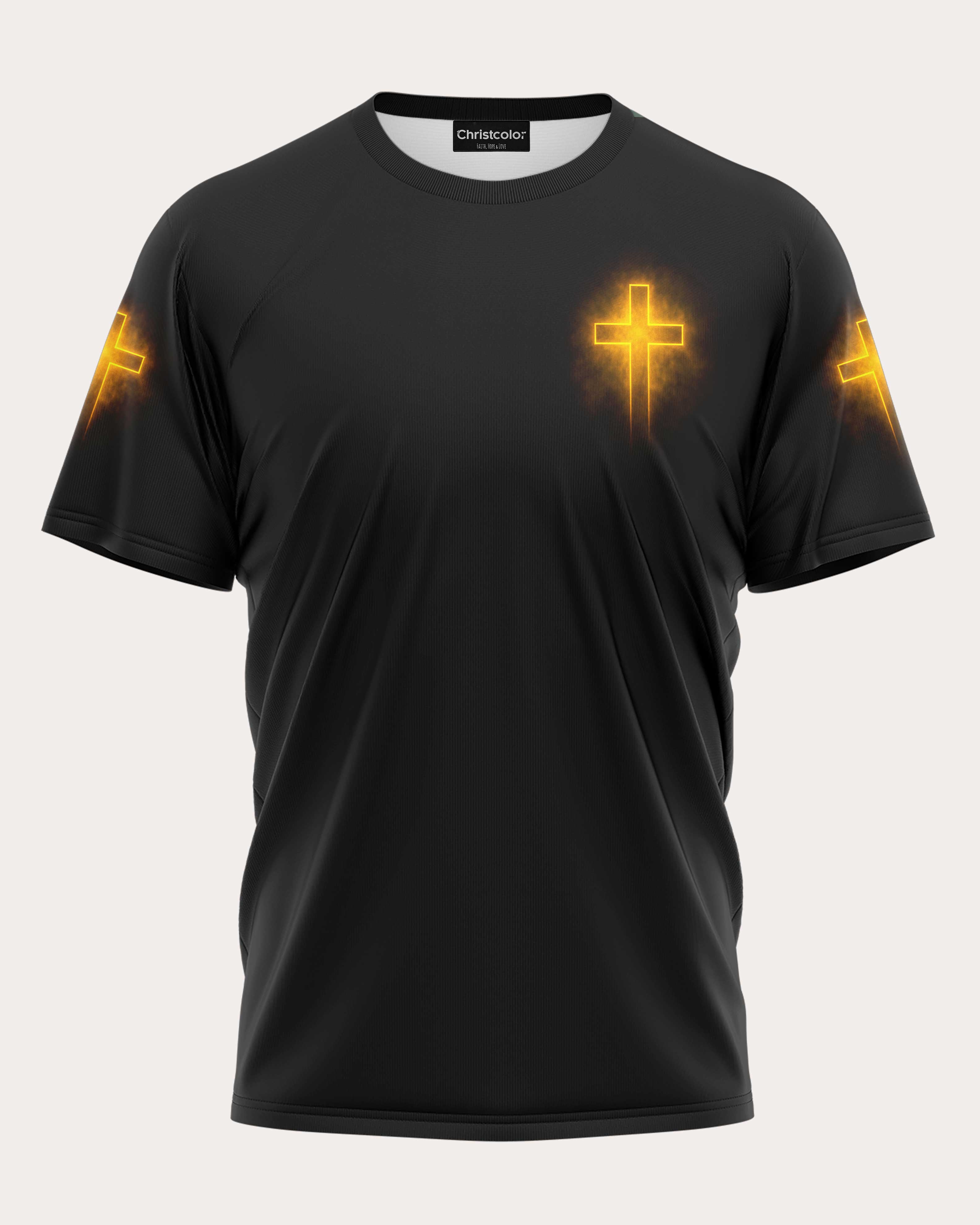 Only Two Defining Forces: Jesus Chris and t The Veteran All Over Print T-Shirt