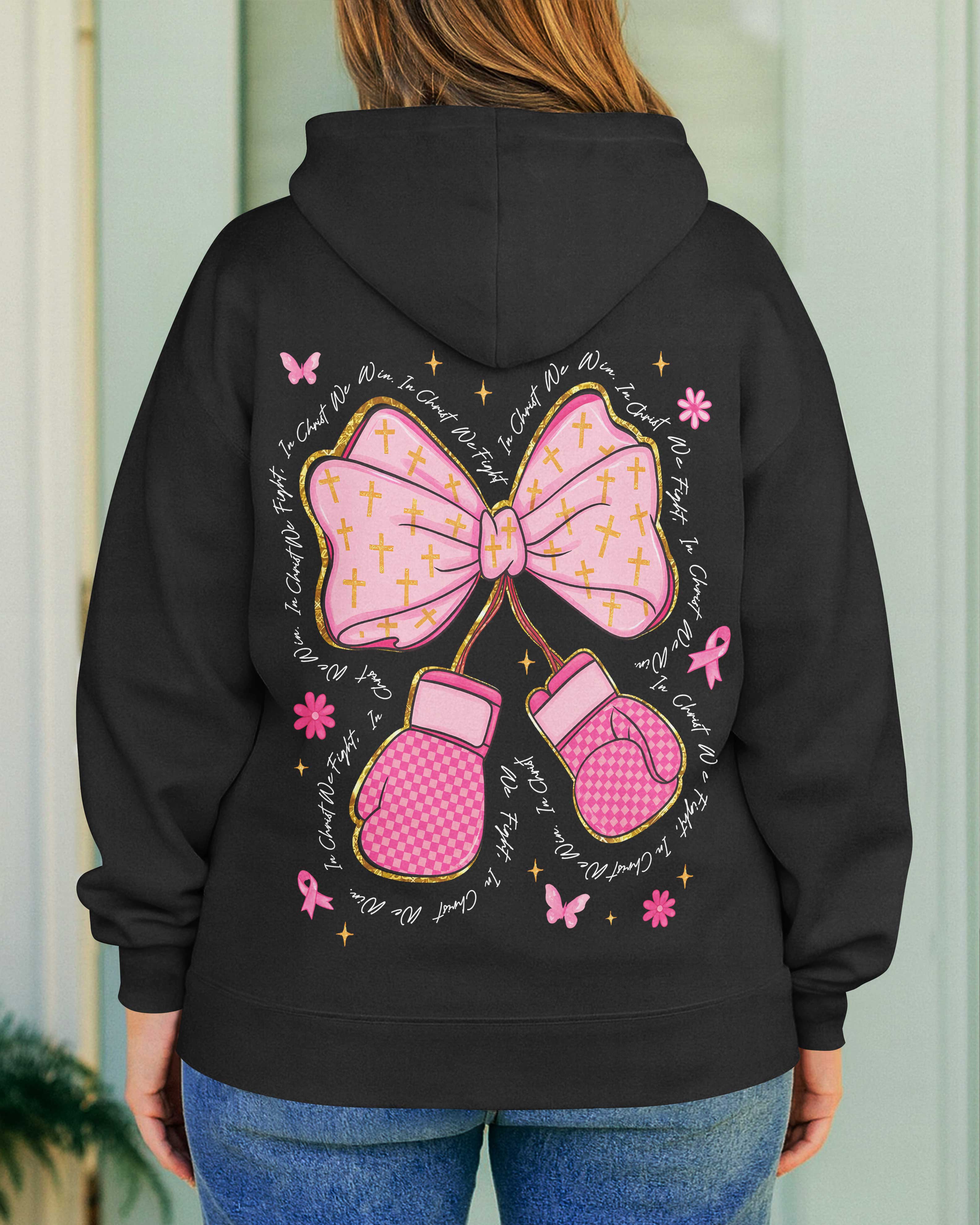 In Christ We Fight In Christ We Win Hoodie