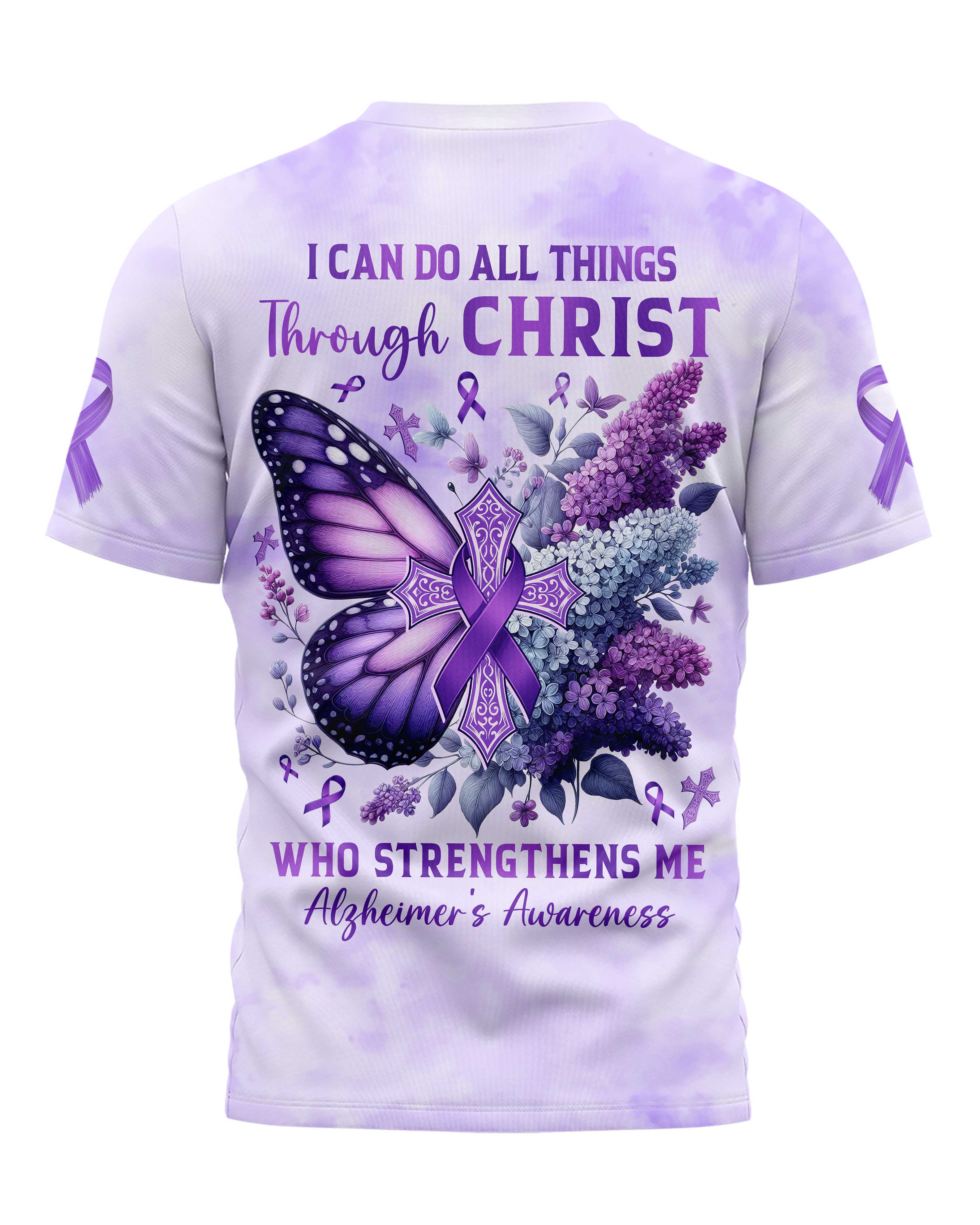 I Can Do All Things Through Christ All Over Print T-Shirt