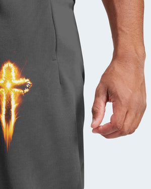 Baptized In Fire All Over Print Jogger Pants